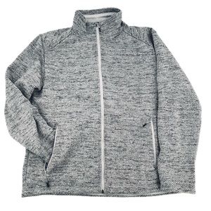 MAMMUT Chamuera Midlayer Full-Zip Jacket Marled Grey Men's Size 2XL